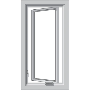 Duluth Pella Hurricane Shield Series Vinyl Casement Window