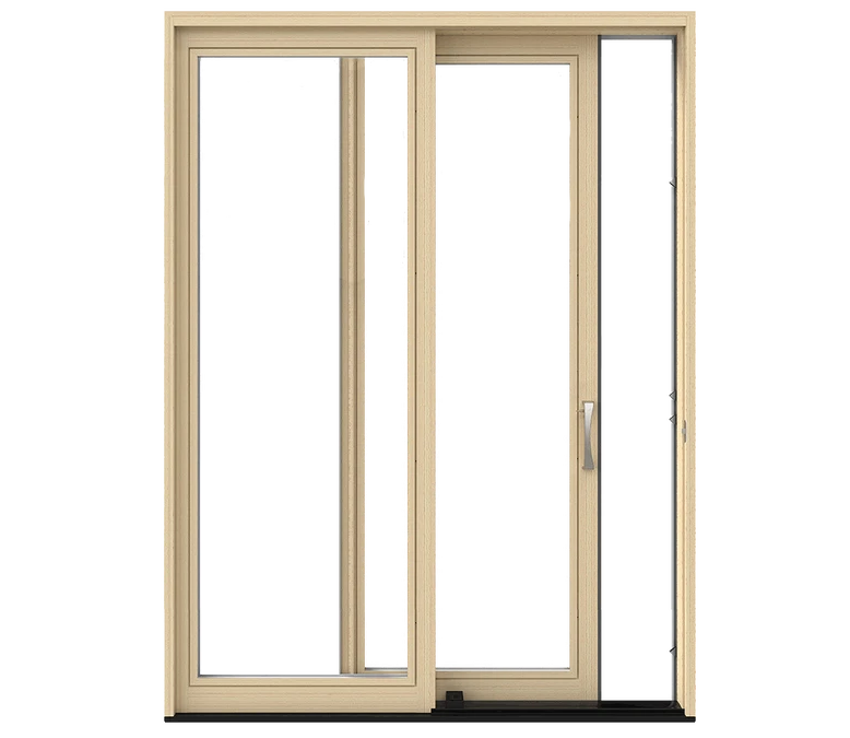 Duluth Pella Lifestyle Series Wood Sliding Patio Doors