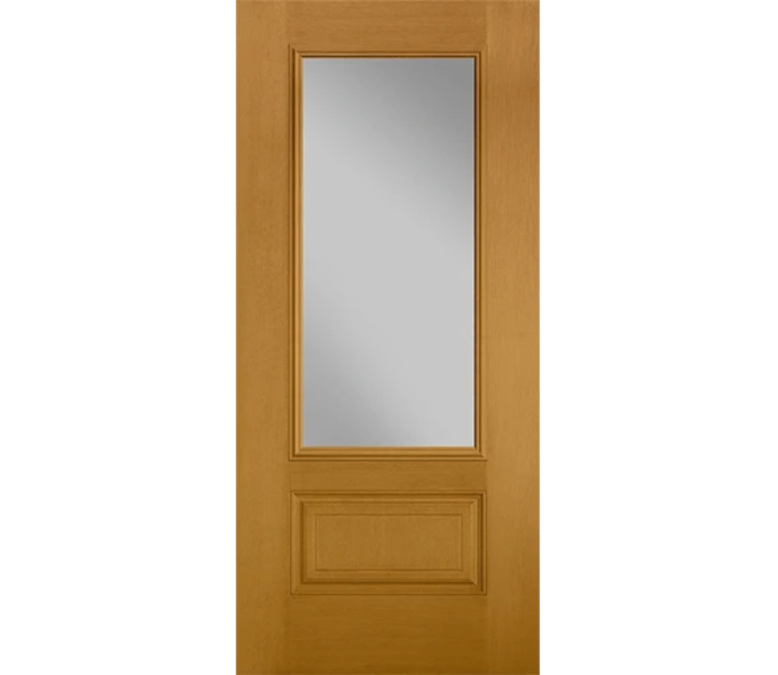 Duluth Three Quaters light Fiberglass Entry Door